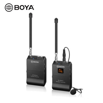 Durable in Use BOYA BY-WFM12 VHF Wireless Microphone System